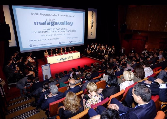 Encuentro de emprendedores y responsables de Málaga Valley