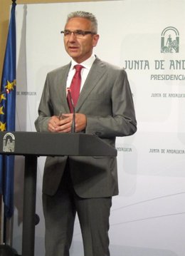 Portavoz del Gobierno andaluz, Miguel Ángel Vázquez.