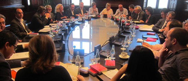 Reunión de la Mesa del Parlament y de la Junta de Portavoces.