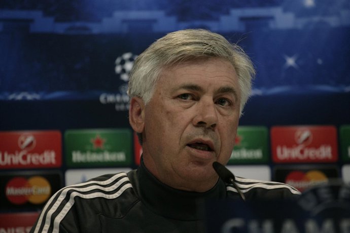 Ancelotti en rueda de prensa