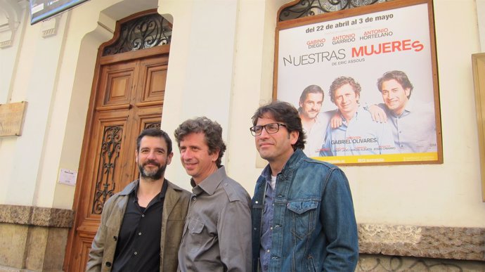 Antonio Hortelano, Gabino Diego y Antonio Garrido