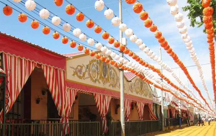 Casetas de la Feria de Abril de Sevilla