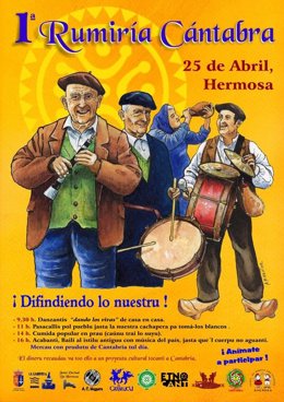 Cartel de la primera Rumiria Cántabra