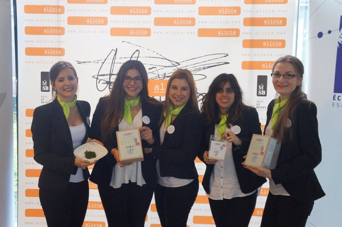 UPV gana el primer premio de 'Ecotrophèlia' poun un snack de microalgas