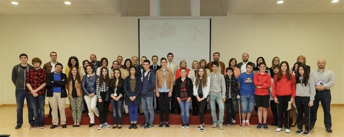Entrega de premios en la Biblioteca Central de Cantabria