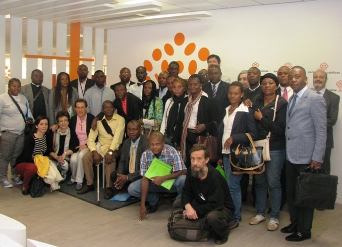 Visita docentes guineanos a España, Escuelas Católicas