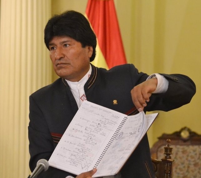 Evo Morales tras las elecciones regionales de Bolivia