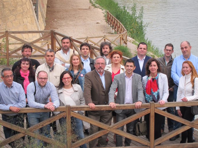 Imagen de los integrantes de la lista de UPyD al Ayuntamiento de Murcia