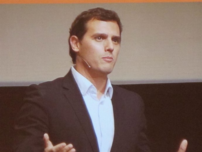 Albert Rivera en la presentación del programa económico de Ciudadanos
