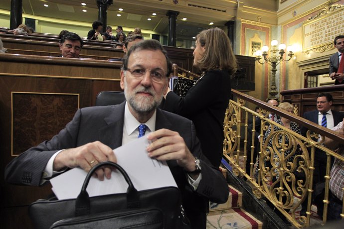 Mariano Rajoy en el Congreso