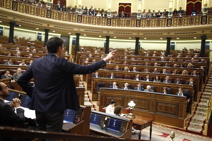 Pedro Sánchez en el Congreso