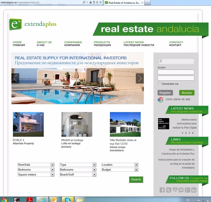 Catálogo Real Estate Andalucía