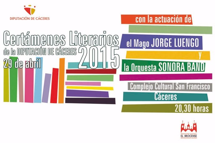 Certámenes literarios de la Diputación de Cáceres 2015