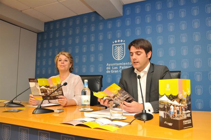 Rueda de prensa del Ayuntamiento de Las Palmas de Gran Canari                   