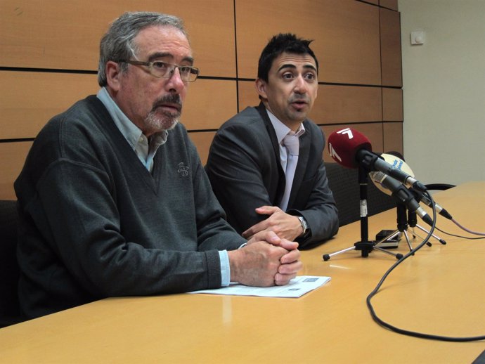 Sotomayor y Serna (UPyD Murcia) en rueda de prensa