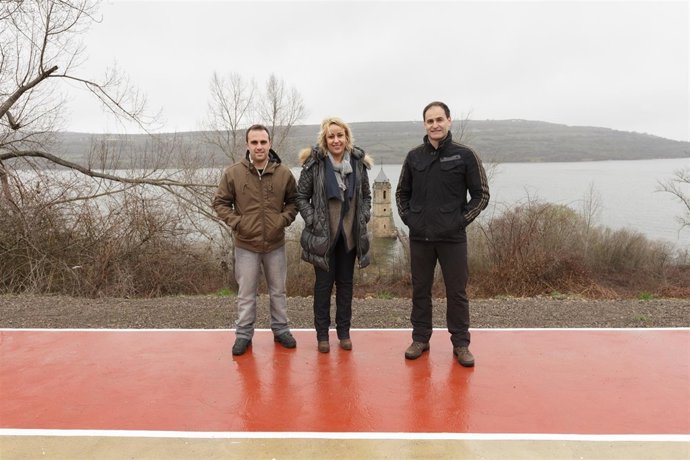 En la senda peatonal de Las Rozas