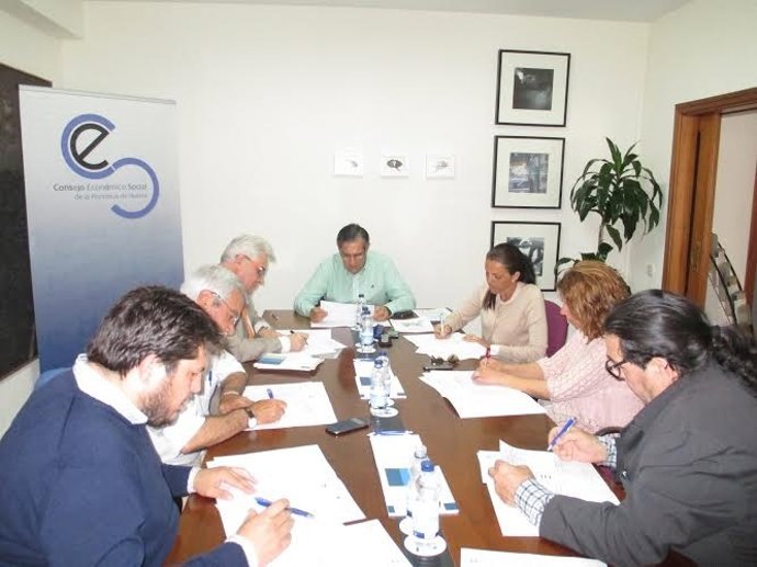 Comisión permanente del Consejo Económico y Social de Huelva.