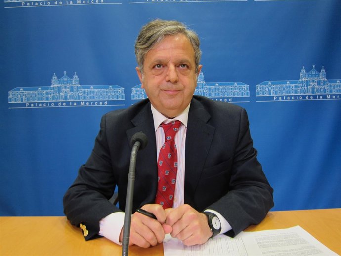 El vicepresidente primero de la Diputación, Salvador Fuentes