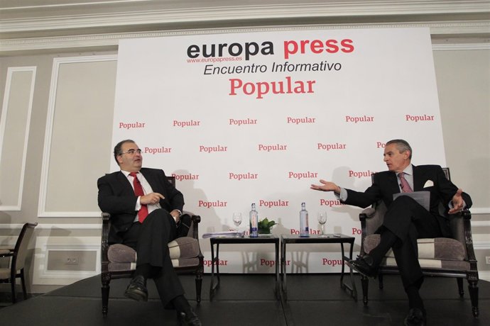 Ángel Ron en los Desayunos de Europa Press