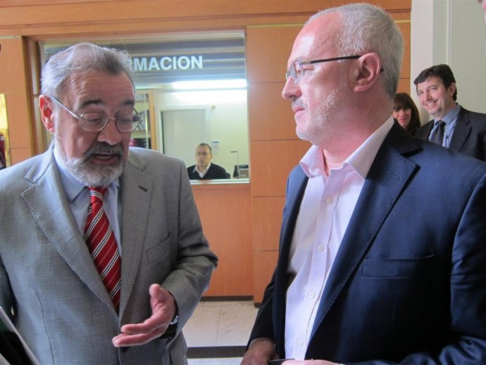 José Vicente González con Montiel