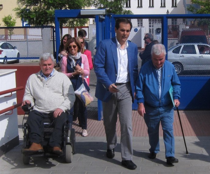 José Antonio Nieto en la sede de Fepamic