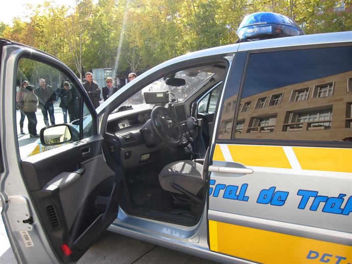 Imagen del interior de radar móvil