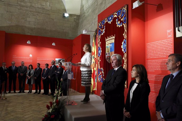 La presidenta Rudi celebra el Día de Aragón en Huesca. 