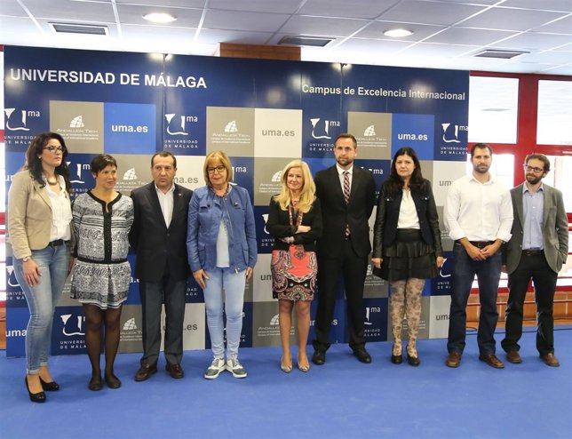 La rectora de la UMA en las XI Jornadas de Puertas Abiertas de la UMA