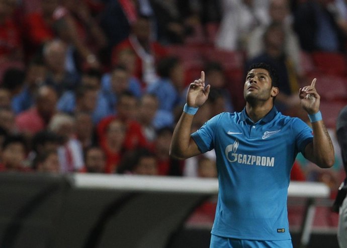 El delantero del Zenit, Hulk 