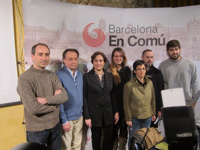 Miembros de Barcelona en Comú, candidatura de las elecciones municipales 2015