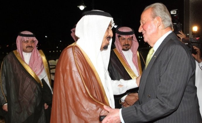 El Rey y heredero de Arabia Saudí