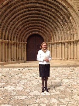 Rudi ha visitado este miércoles el Real Monasterio de Sijena
