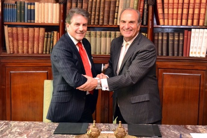 Enrique García Candelas (Santander) y Joaquim Gay de Montellà (Fomento)