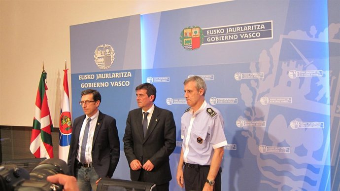Gervasio Gabirondo, Josu Zubiaga y Juan Vicente Bilbao