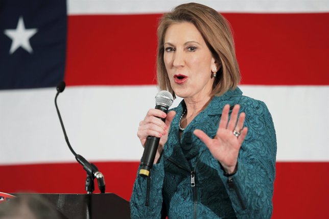 Potential Republican 2016 presidential candidate Fiorina speaks at the First in 