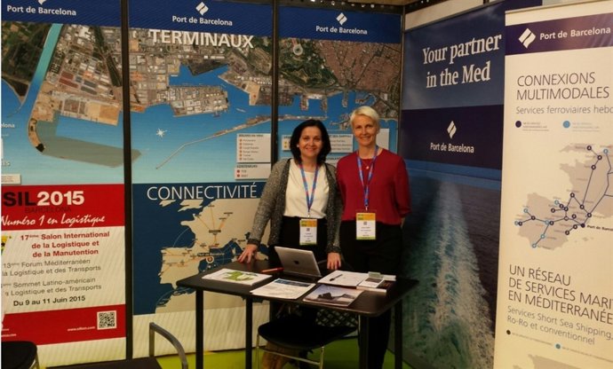 El puerto de Barcelona se promociona en la feria MedFEL