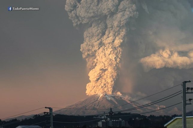 Erupción del volcán Calbuco (Chile)