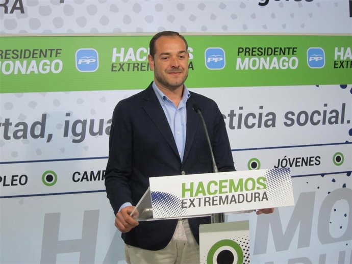 El portavoz adjunto del PP Extremeño, Francisco Ramírez