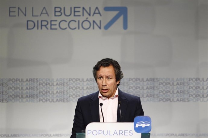 Carlos Floriano presenta el lema de campaña para las elecciones del 24M