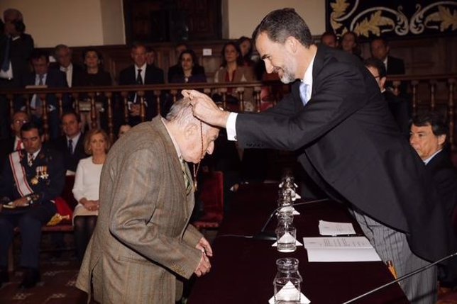 Juan Goytisolo recibe el Premio Cervantes 2014
