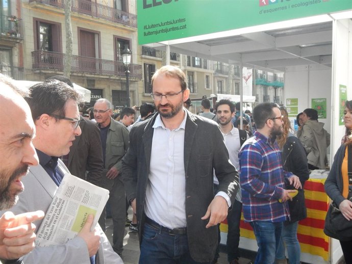 El coordinador nacional de ICV, Joan Herrera