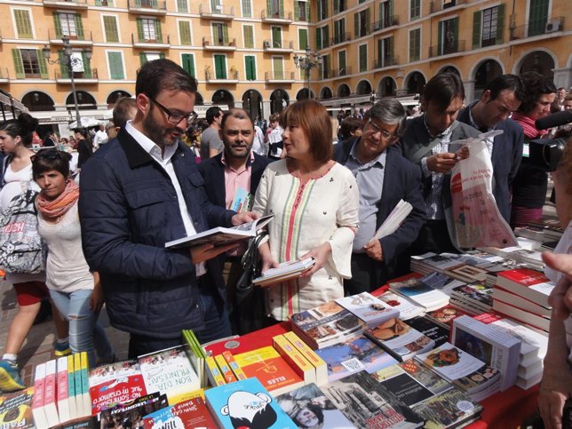 Armengol en el Día del Libro