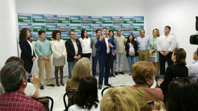 Presentación de la candidatura popular.