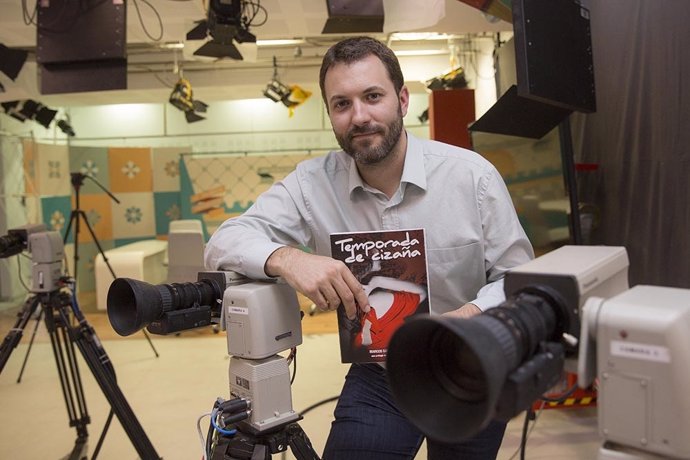 Marcos García, autor del libro "Temporada de Cizaña". 