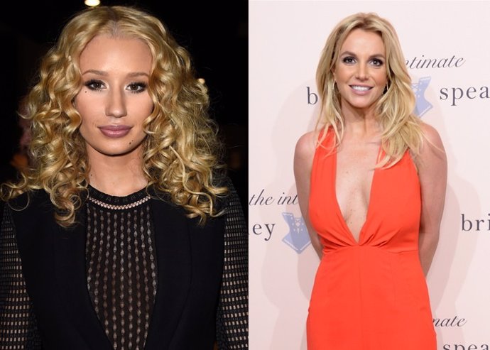 Britney Spears y Iggy Azalea en los Billboard Awards