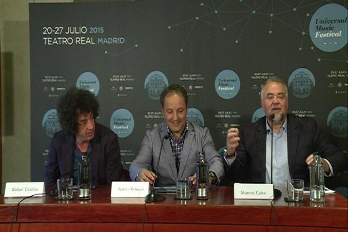 Presentacion del 'Universal Music Festival'