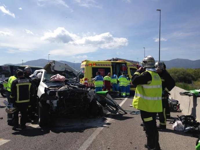 Imagen del accidente