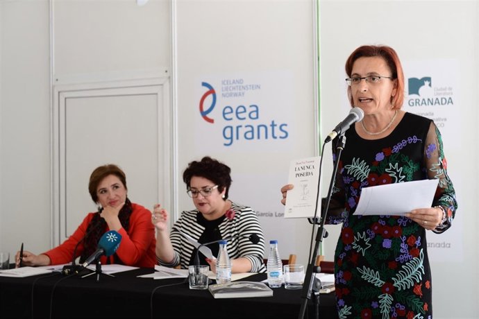 Ana Gámez en la Feria del Libro