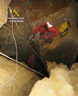 Ejercicio de espeleosocorro