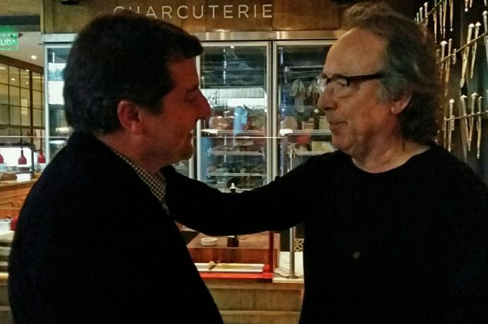 Josep Roca y Joan Manuel Serrat